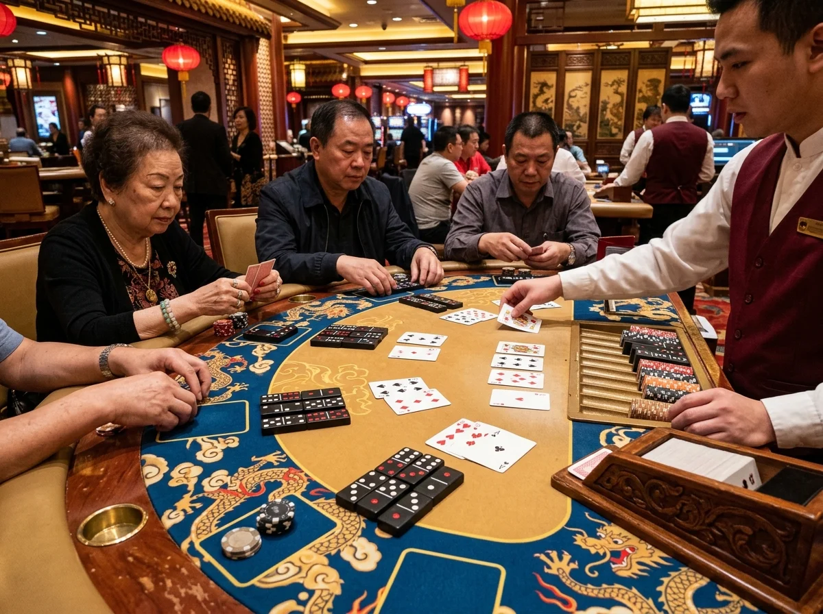 Kunkku pöytäpeli Pai Gow Poker
