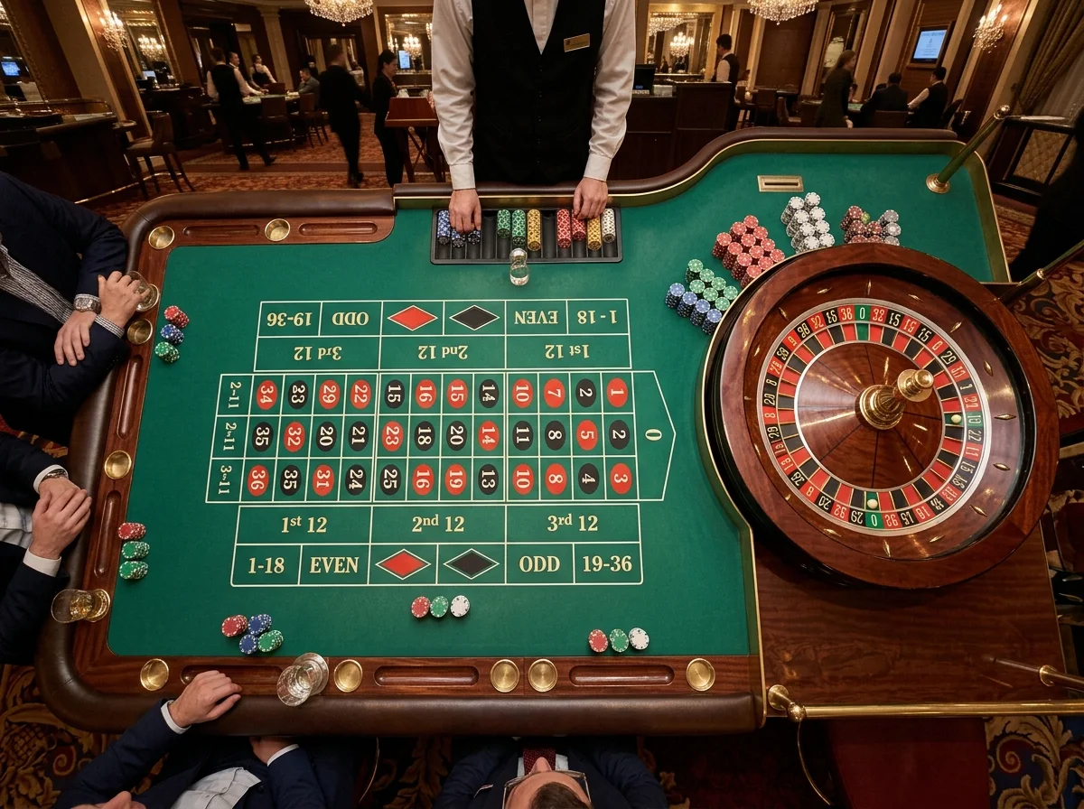 Kunkku pöytäpeli European Roulette